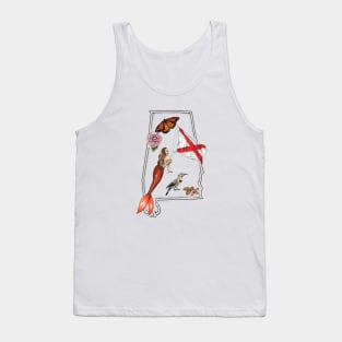 Alabama Mermaid Tank Top